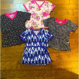 Lot of scrub Tops medium